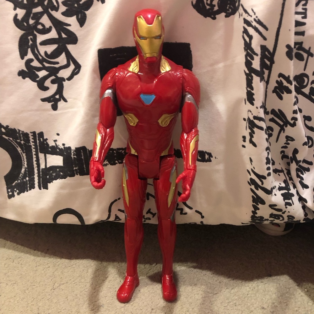 Marvel Titan Hero Iron Man Action Figure Avengers Hasbro